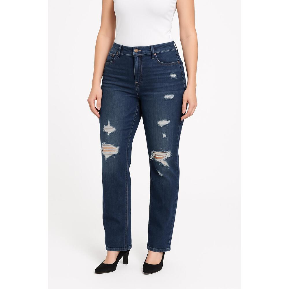 Resfeber Los Angeles Collection Jeans Womens 16 Skinny Boyfriend‎ Distressed